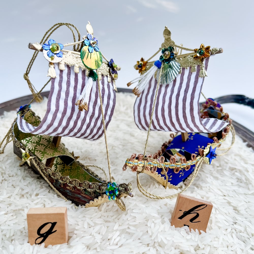 Image of Ship of Dreams- Black & Brown Sails