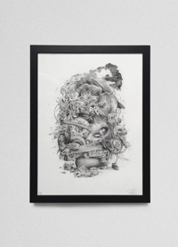 Image 3 of Offre / Kombo HB black trace book, prints & silkscreen prints