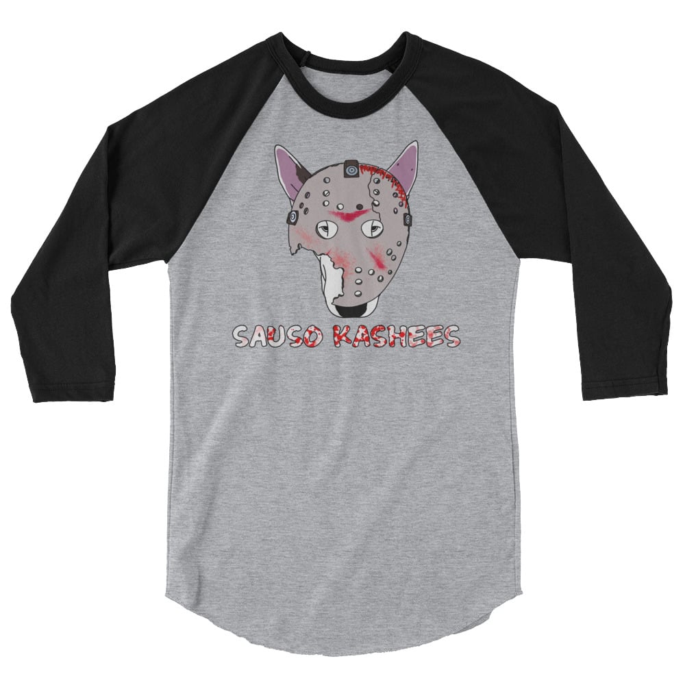 Image of SAUSO KASHEES 3/4 SLEEVE RAGLAN SHIRT