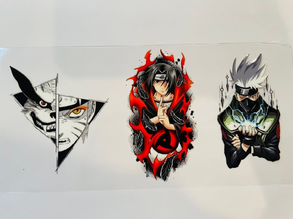 Image of Naruto, Kakashi and Itachi