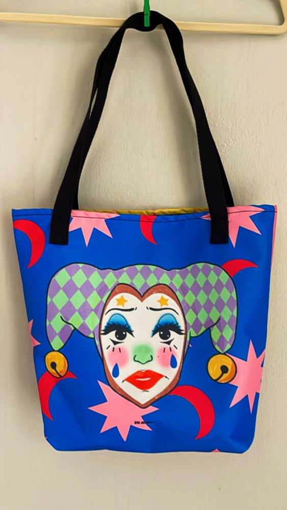 Image of Jester/Clown Tote bag