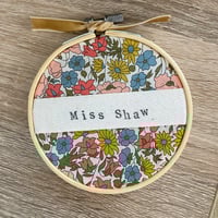 Image 1 of *New* Teacher Liberty Hoop