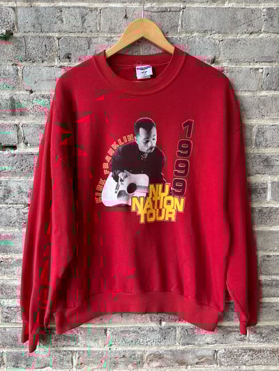 Image of 1999 Vintage Kirk Franklin Nu Nation Tour Sweatshirt, SIZE: XL