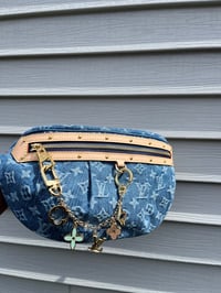 Image 2 of LV Denim Bumbag