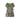 XL 90's Babydoll Mini Dress in Earthy Spiral Ice Dye