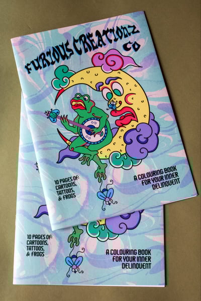 Image of Furious Creationz Colouring Book