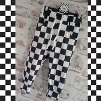 Image 9 of TROUSERS: Checkerboard