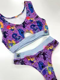 Image 1 of Yzma & Kronk Bralettes and Daily Tanks- MADE TO ORDER
