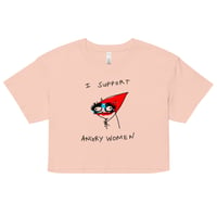 Image 10 of angry Women’s crop top 