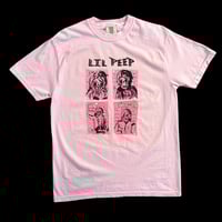 Image 1 of PINK PEEP ART TEE