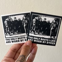 Image 1 of Dyke Boots Sticker