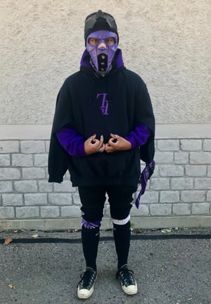 Image of implemonti “Purple Ranger: Eternal Cloak” Hoodie