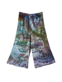 Image 3 of L Woven Summer Set in Cool Spiral Ice Dye