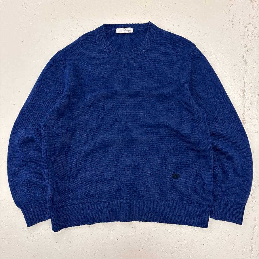 Image of 1990s Valentino Wool Sweatshirt, Size Large