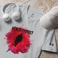 Image 3 of Never forget flower Under ArmourⓇ athletic t-shirt