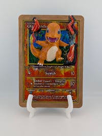 Image 1 of Charmander Handpainted Pokemon TCG 3D Wall Art