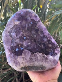 Image 10 of Amethyst Points Cluster With Polished Edges #1574