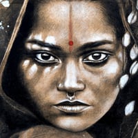 Image 2 of Paper Art Print - « Shree Dhanalakshmee Nath »