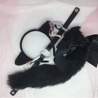Black Kitten's Petplay Set