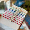 Linked hearts bracelet