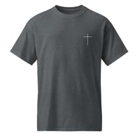 Image 5 of "Cross Over Heart" Tee | Gildan