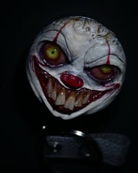 Image 5 of Handmade Pennywise Badge Reel Keychain 