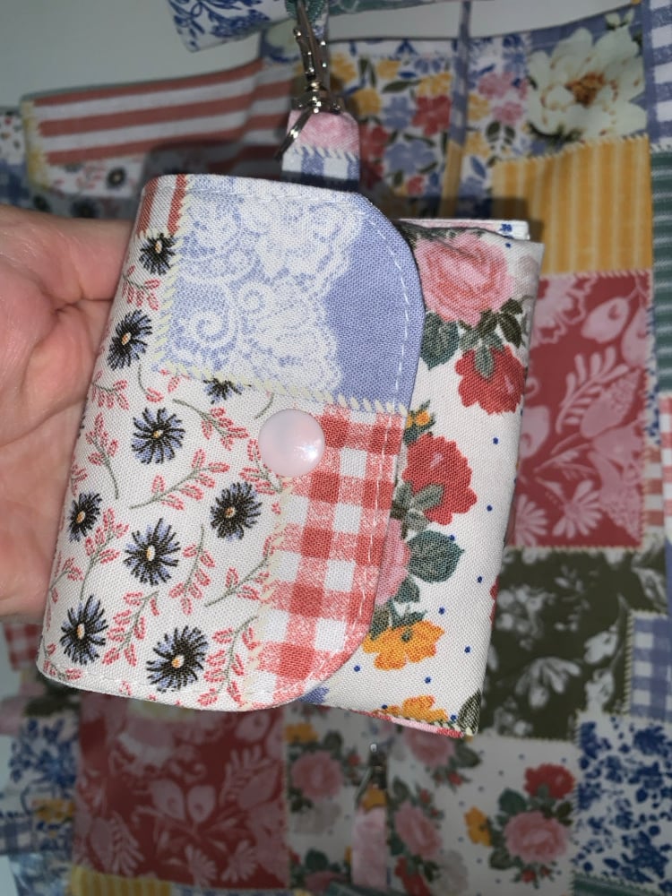 Image of  Tote Bag / card holder purse/keychain