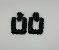 Image 2 of Zara Geo drop earrings 