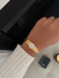 Image 2 of Pulsar By SEIKO Gold Tone White Dial - NEW IN BOX ✨