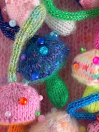 Image 12 of Sofie and Iris Colorful Handknitted Textile Ornaments