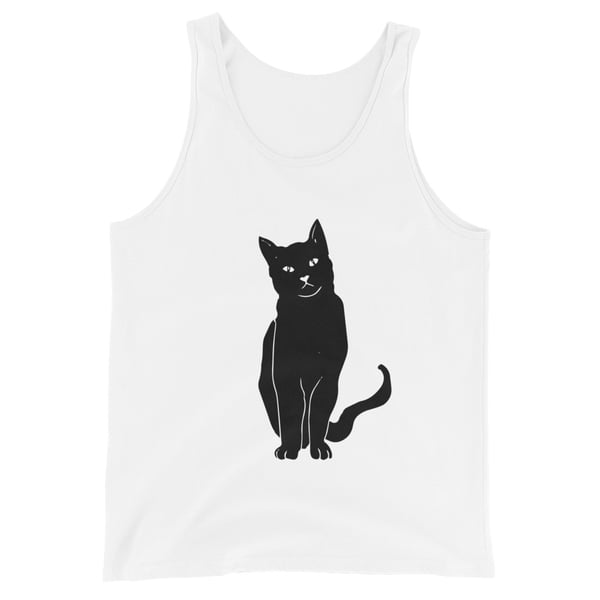 Image of Unisex BLACK CAT Tank Top