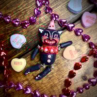 Image 2 of Valentines Day Black Cat| Johanna Parker| JPD Partners in Craft