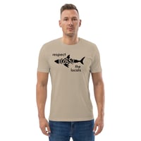 Image 2 of Unisex Organic Cotton "Respect the locals" 02652 T-shirt