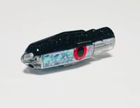 9+ BULLET REVERSE TAPER 4 HOLE (BLACK TOP JP BLUE)