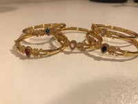 Image 2 of 2PC Birthstone Bracelet Set