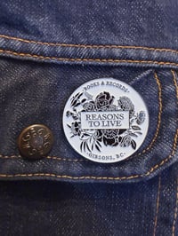 Image 2 of RTL Flower Logo Enamel Pin