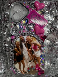 Image 4 of  Photo bling iPhone case comes with (1) mini photo keychain 