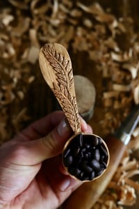 Image 4 of  Fern Leaf Coffee Scoop Special