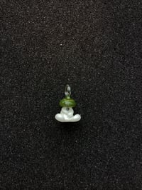 Image 1 of Mixed Green Mushroom Character Pendant 