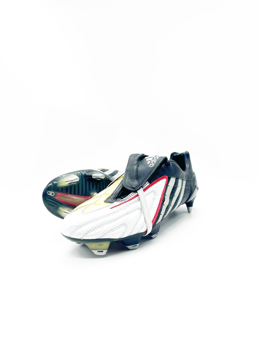 Image of Adidas Predator Powerswerve SG BLACK GREY WHITE