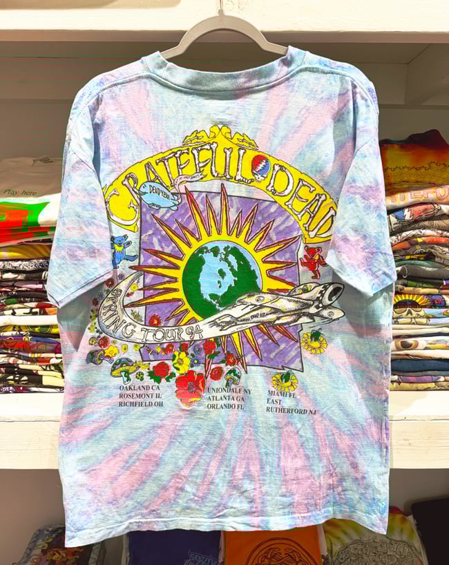 Grateful Dead 1994 Spring Tour Lot T-Shirt - Size L