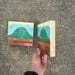 Image of Blue Sky and Green Mountain