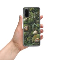 Image 14 of Flora and Fauna Goblincore Grunge Snails and Moss Clear Case for Samsung®