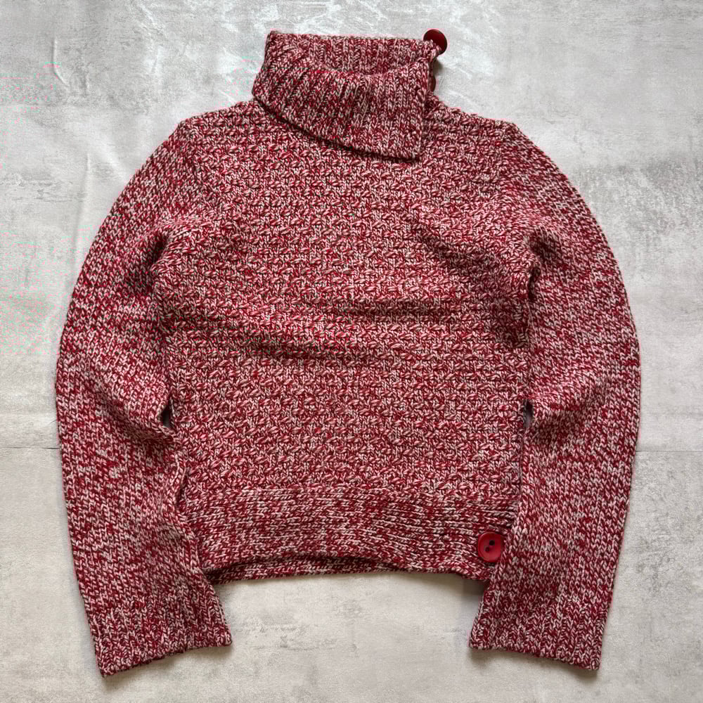 Image of 2000s Max Mara Rollneck Knitted Sweatshirt, size small