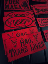 Image 2 of Canvas iron-on patches 