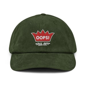 "Oops S'All Art!" Corduroy hat (Four Color Options)