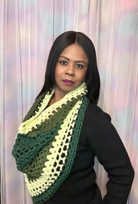Image 5 of Crochet cowl scarf