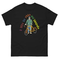 Image 2 of I like to ride my bicycle tshirt