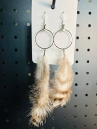 Image 2 of Prairie Hoop Earrings 