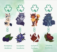 Image 2 of Warriors Medicine Cats Connection Keychains